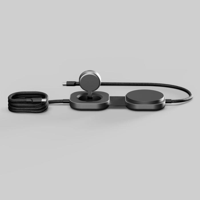 ZENS - ZENS Laddkabel USB-C Qi2 Pro 3 Svart