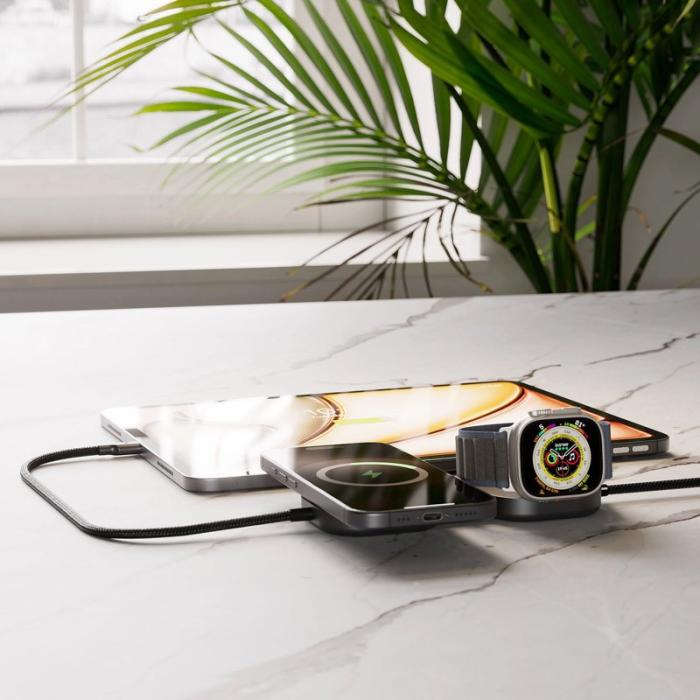 ZENS - ZENS Laddkabel USB-C Qi2 Pro 3 Svart