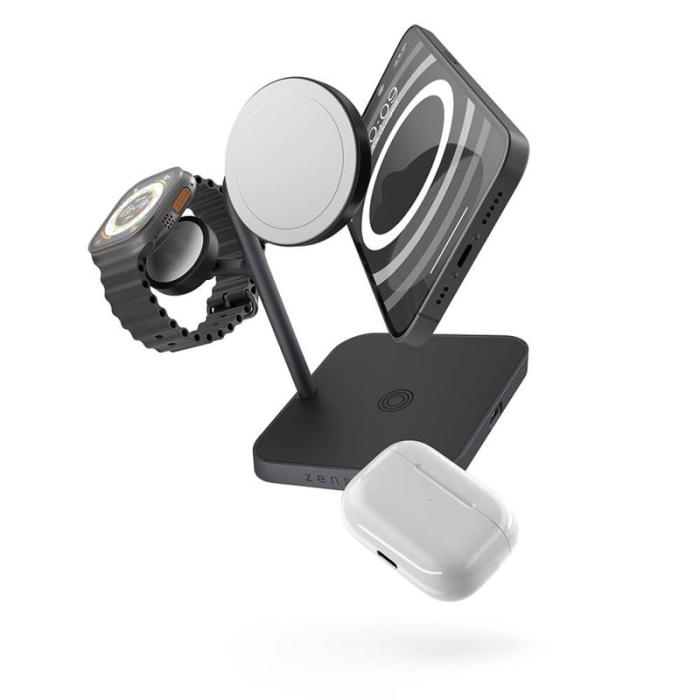 ZENS - ZENS Laddstation Magsafe 4in1