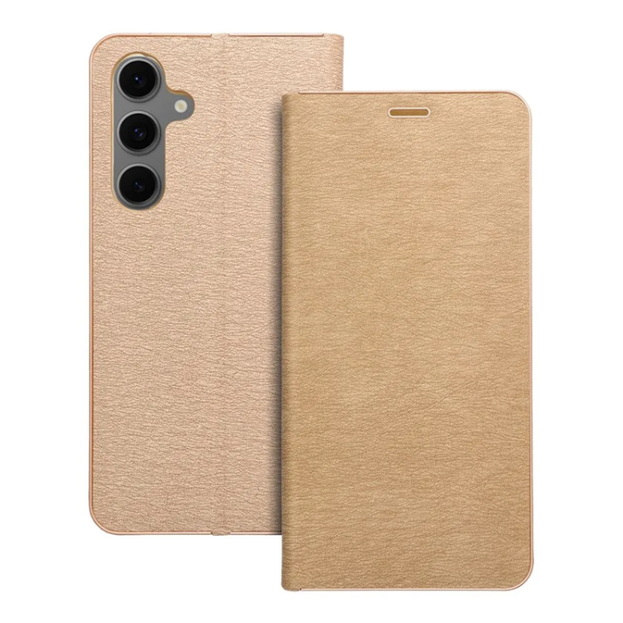 OEM - Galaxy S24 FE Plånboksfodral Luna - Guld