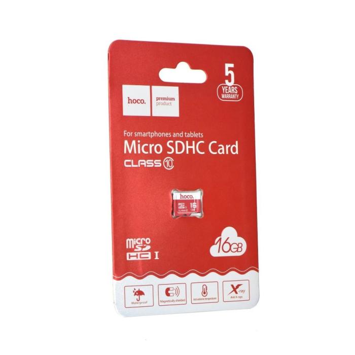 Hoco - HOCO minneskort microSD TF höghastighetsminne 16GB klass 10
