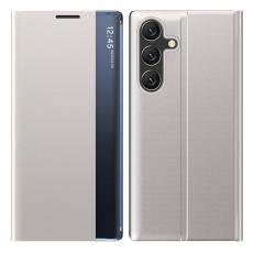OEM - Mobilfodral f&ouml;r Samsung Galaxy S26 Scratch-resistant Konstl&auml;der - Silver
