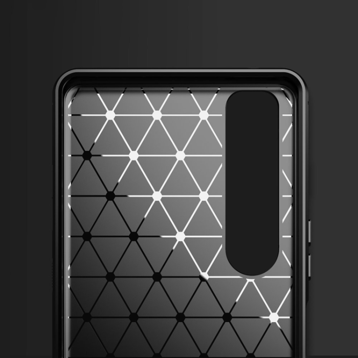 UTGATT5 - Sony Xperia 1 III Skal Carbon Flexible - Svart
