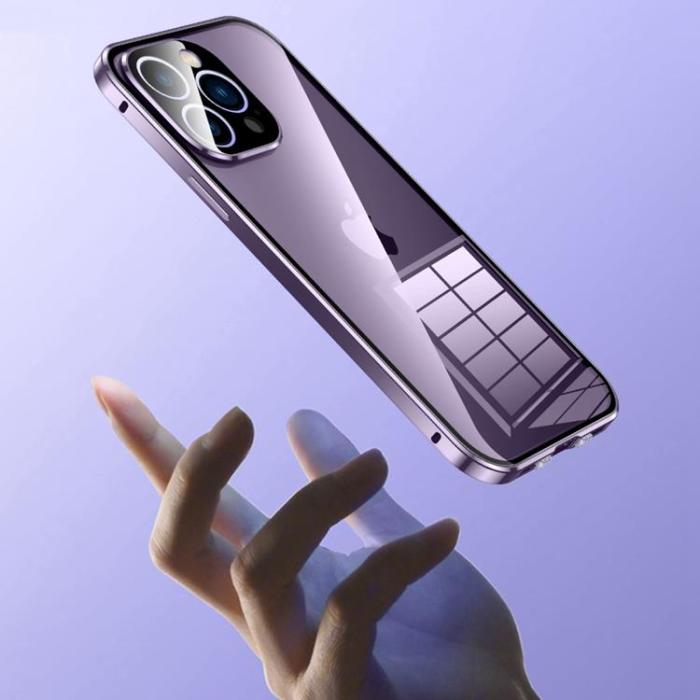 OEM - iPhone 14 Pro Max Skal Metall Magnetic - Blå