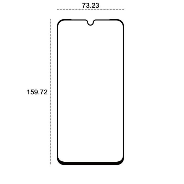 Etteri - Etteri Galaxy A26 5G Härdat Glas Skärmskydd 9D - Svart