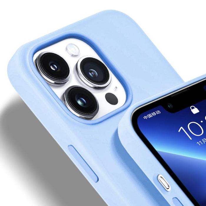 UTGATT1 - AZEADA iPhone 14 Pro Skal Ultra Slim Silicone - Lila