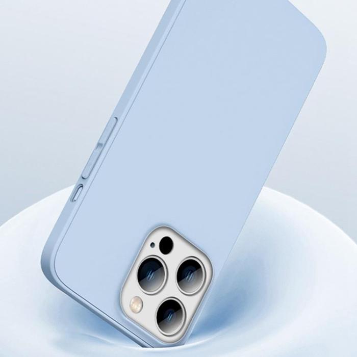 UTGATT1 - AZEADA iPhone 14 Pro Skal Ultra Slim Silicone - Lila