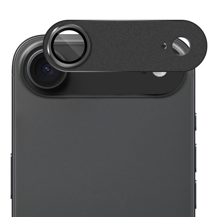 Hat Prince iPhone Air Härdat Glas Kameralinsskydd AR Metal - Svart | 5468 | AlltMobil