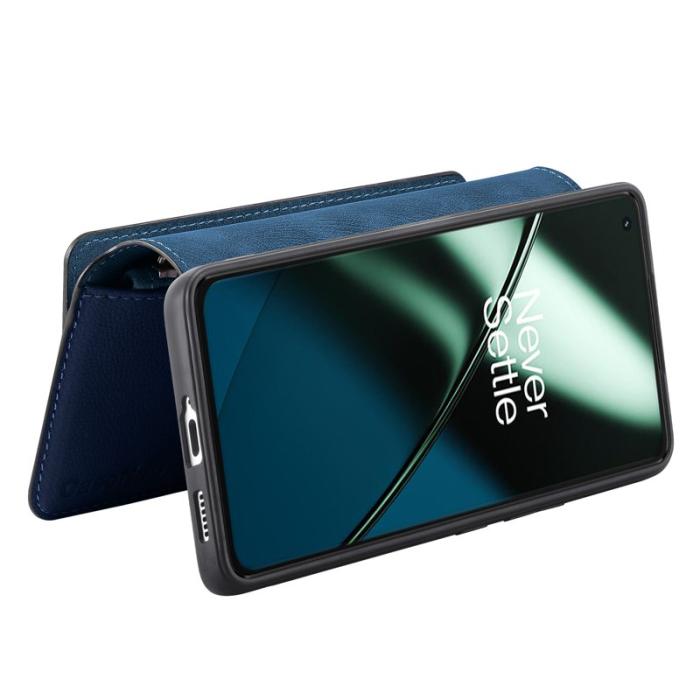 CASENEO - CASENEO OnePlus 11 5G Plånboksfodral MW-02 Konstläder - Blå
