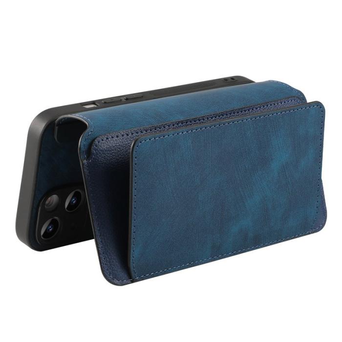 CASENEO - CASENEO OnePlus 11 5G Plånboksfodral MW-02 Konstläder - Blå