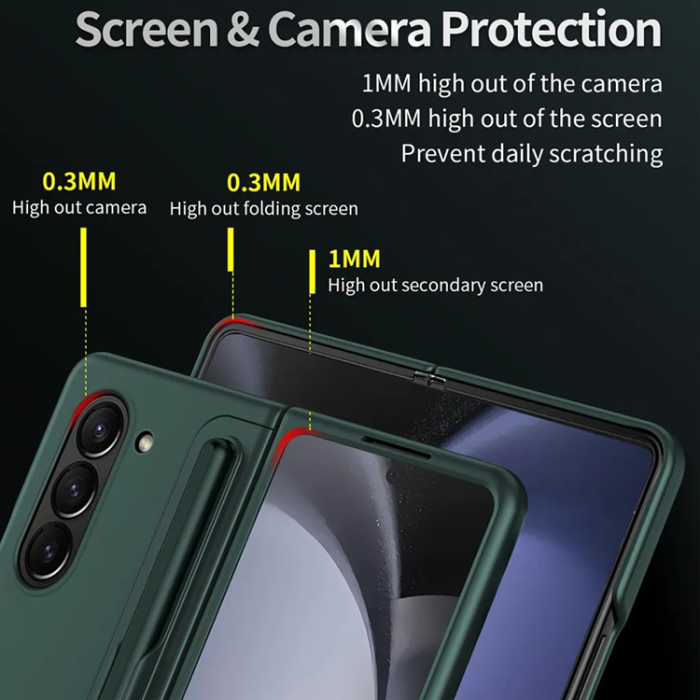 Taltech - Galaxy Z Fold 6 5G Mobilskal Kickstand - Blå