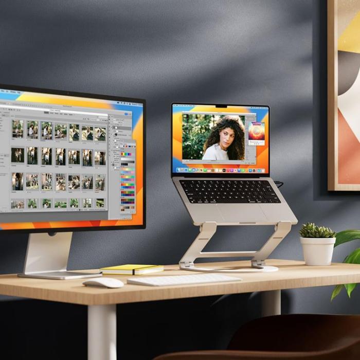 Twelve South - Twelve South Curve Flex Macbook stativ - Vit