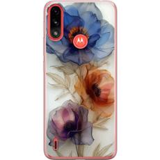 iSecrets - Mobilskal till Motorola Moto E7 Power med Silkesblommor