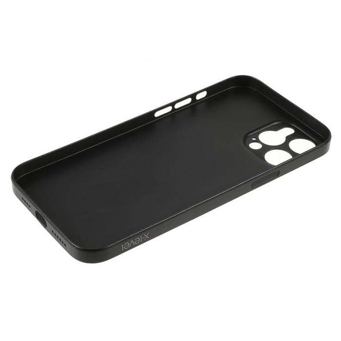 X-Level - X-LEVEL Wing Series Ultra Thin Fodral för iPhone 12 Pro Max - Svart