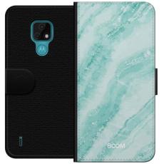 iSecrets - Pl&aring;nboksfodral till Motorola Moto E7 med Mint Marble