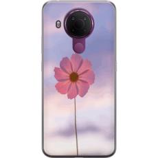 Gustaf - Mobilskal till Nokia 5.4 med Rosa blomma