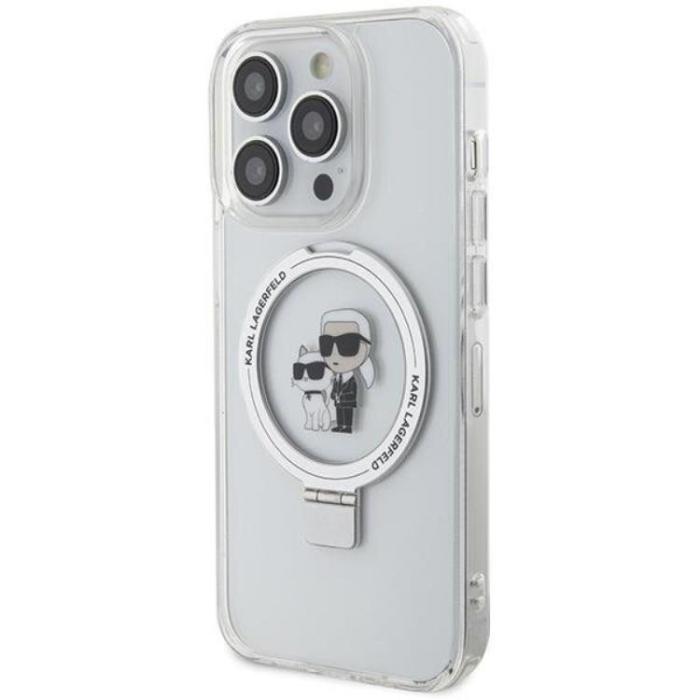 KARL LAGERFELD - KARL LAGERFELD iPhone 11/XR Mobilskal MagSafe Ringställ