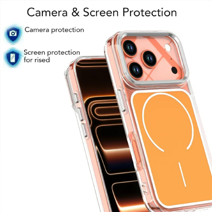 A-One Brand - iPhone 17 Pro Mobilskal Magsafe Electroplated