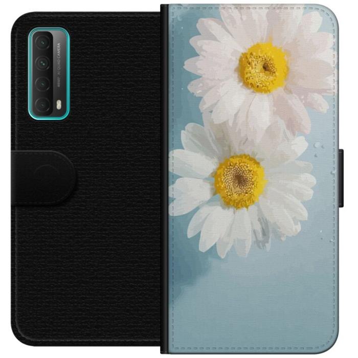 iSecrets - Plånboksfodral till Huawei P smart 2021 med Sommarblommor