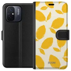 Gustaf - Pl&aring;nboksfodral till Xiaomi Redmi 12C med Lemon Breeze