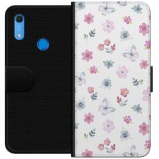 iSecrets - Plånboksfodral till Huawei Y6s (2019) med Blommor och fjärillar