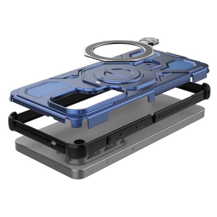 OEM - Mobilskal till Samsung Galaxy S26 Ultra Shockproof PC + TPU - Blå