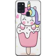 Gustaf - Mobilskal till Samsung Galaxy A21s med Glad enh&ouml;rning