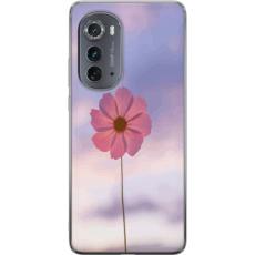 iSecrets - Mobilskal till Motorola Edge (2022) med Rosa blomma