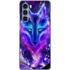 iSecrets - Mobilskal till Motorola Moto G200 5G med Neon Varg