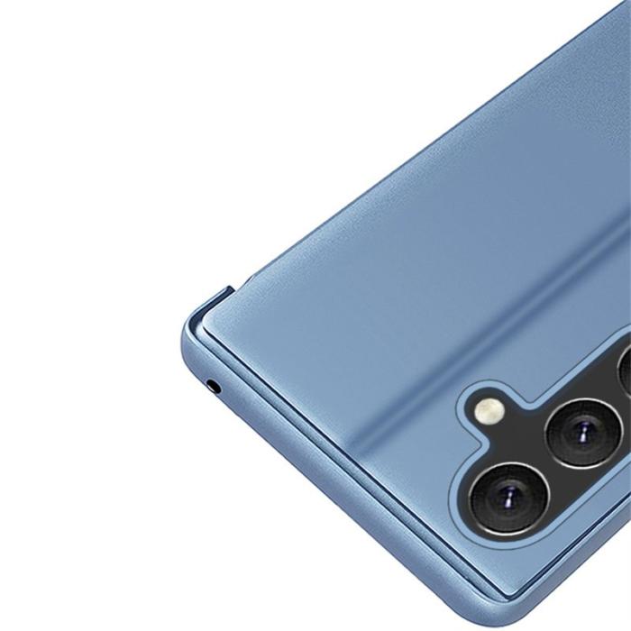 OEM - Samsung Galaxy S26/S26 Pro Skal Fodral Läder Flip - Blå