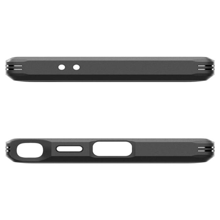 Spigen - Spigen Galaxy S24 Ultra Mobilskal Magsafe Tough Armor - Svart