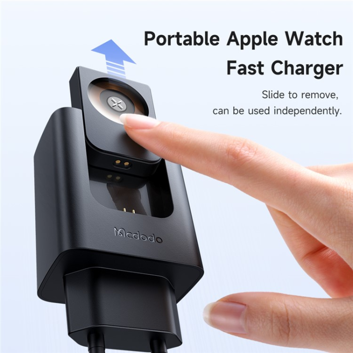 MCDODO - MCDODO 2i1 Snabbladdare 30W USB-C/USB-A Smart Watch Trådlös EU