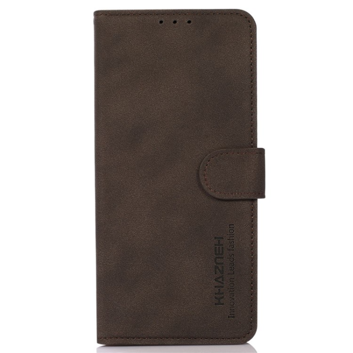 KHAZNEH - KhAZNEH OnePlus Nord CE 3 Lite Plånboksfodral Textured Flip - Brun