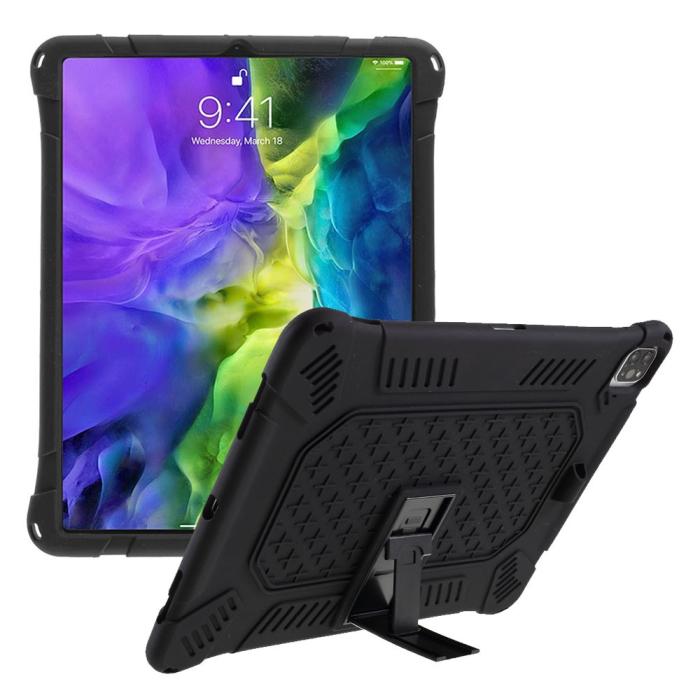 OEM - iPad Pro 12.9 (2018/2020/2021) Skal Silikon - Svart