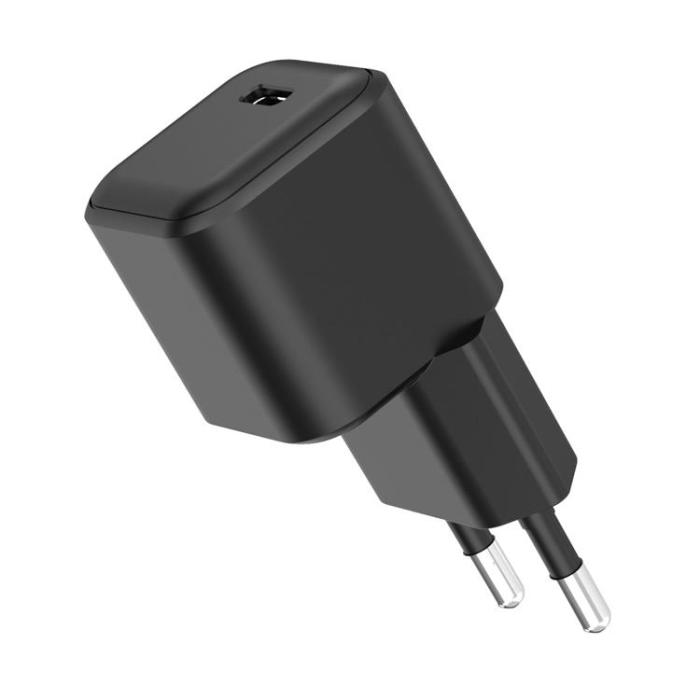 QUALO - QUALO Snabbladdare 20W USB-C Nano - Svart