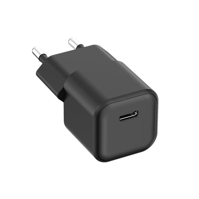 QUALO - QUALO Snabbladdare 20W USB-C Nano - Svart