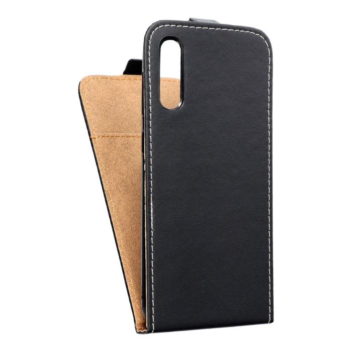 OEM - Samsung Galaxy A50 Fodral Slim Flexi Flip Konstläder - Svart