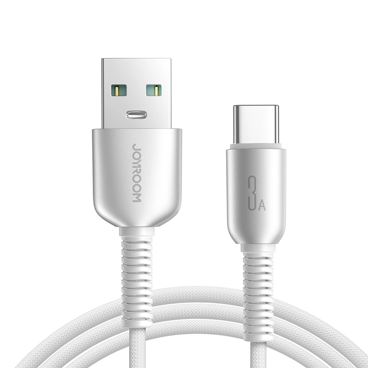 Joyroom S-A51 3A USB-A - USB-C Kabel 1.2m - Ljusgrå | 3541 | AlltMobil