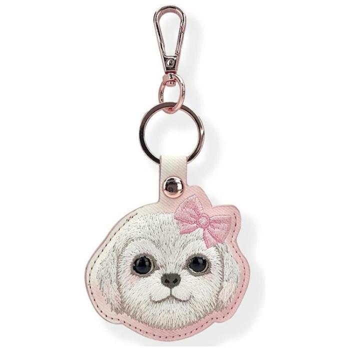 NIMMY - Nimmy AirTag Skal New Big Eyed Pet 2.0 Dog - Rosa