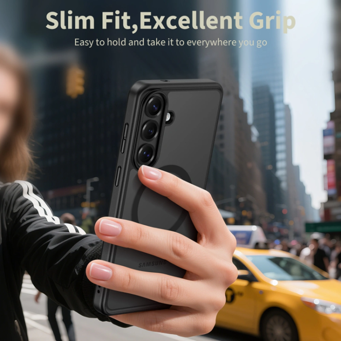 Tech-Protect - Tech-Protect Mobilskal För Galaxy S26 Plus Magsafe Magpeak - Svart