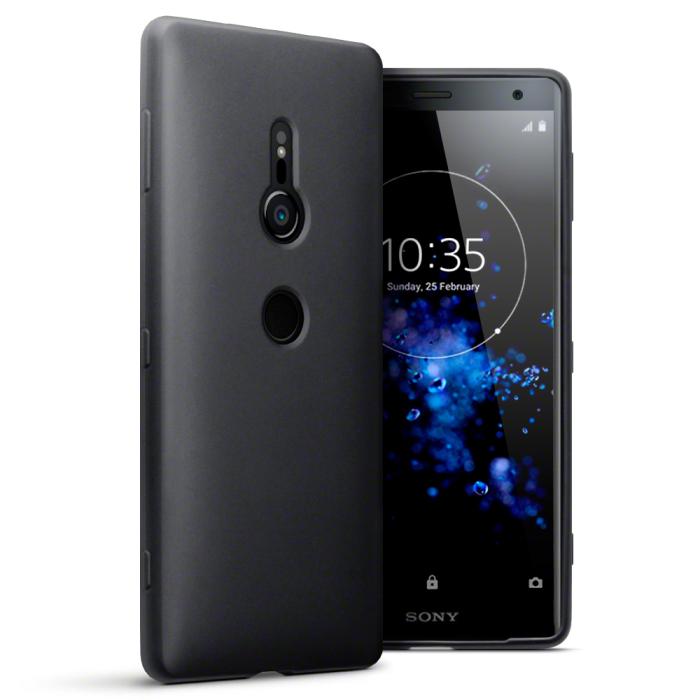 UTGATT4 - Mobilskal Sony Xperia XZ2 - Svart