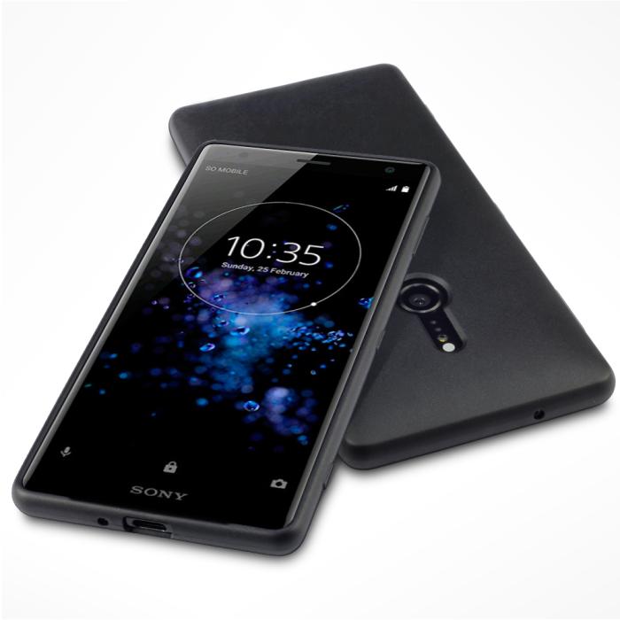 UTGATT4 - Mobilskal Sony Xperia XZ2 - Svart