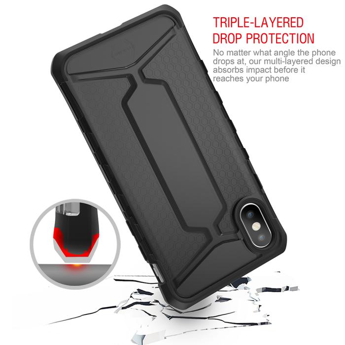 ItSkins - Itskins Octane Skal till iPhone XS / X - Svart
