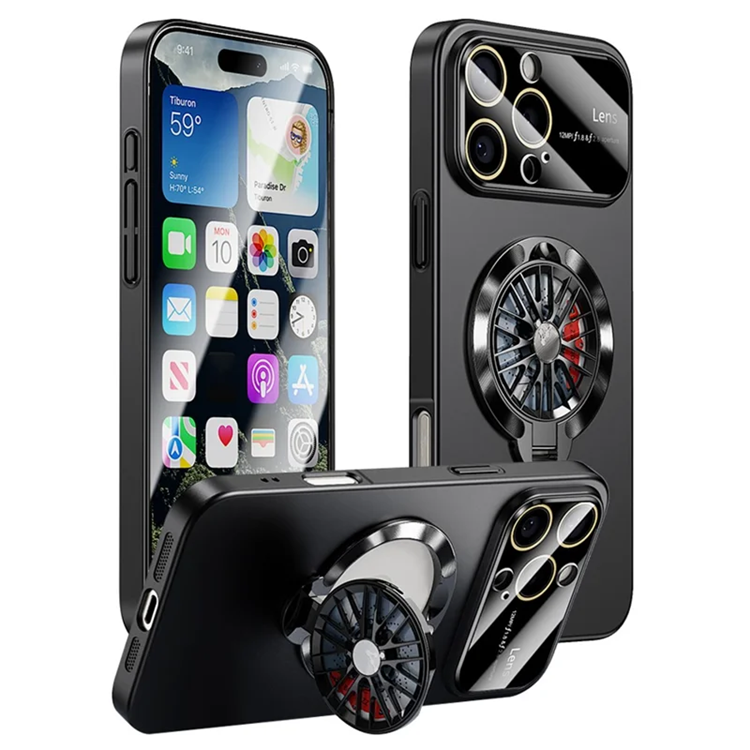 iPhone 16 Pro Max Mobilskal Magsafe Hard PC (Svart) | 2353 | AlltMobil