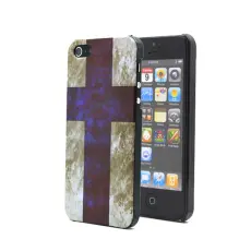 OEM - Finlands flagga baksideskal till Apple iPhone 5/5S/SE