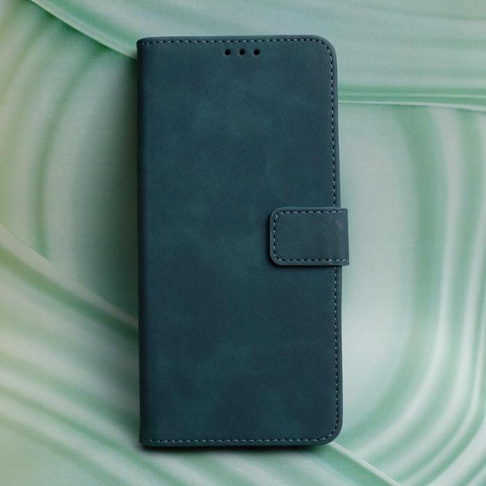 OEM - Elegant Samsung Galaxy A33 5G Smart Velvet Case in Dark Green