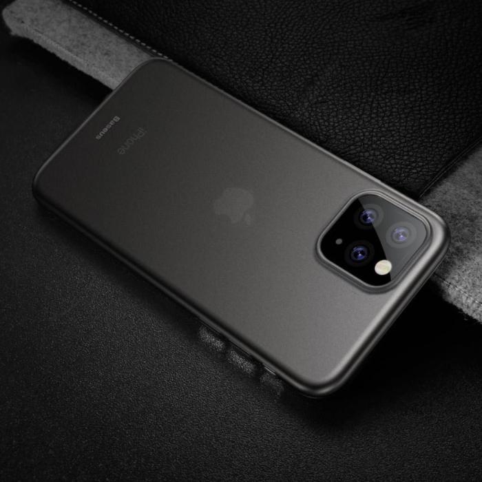 BASEUS - Baseus Wing skal för iPhone 11 Pro Max - Svart