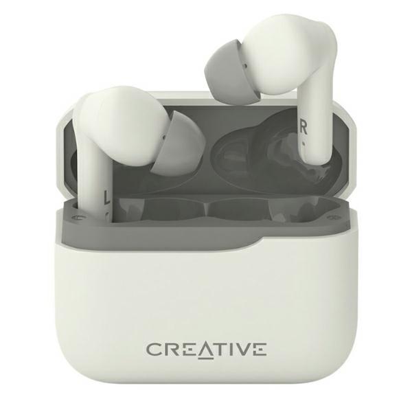 Creative In-Ear Hörlurar Trådlösa ANC Zen Air Plus - Cream