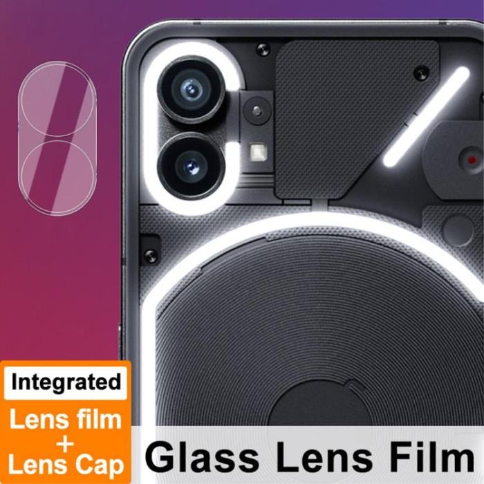 Imak - IMAK Nothing Phone 1 Härdat glas HD Kameralinsskydd