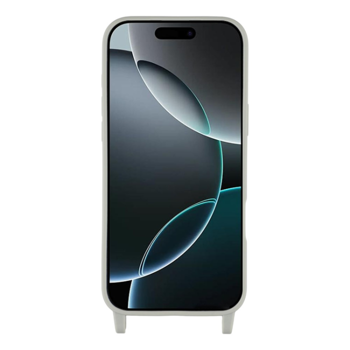 A-One Brand - iPhone 17 Pro Max Mobilskal TPU med Hål för Rem - Grå